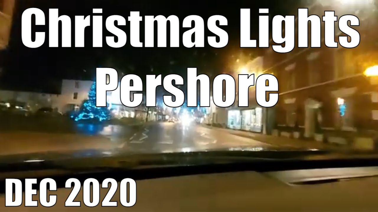 Christmas Lights 2020 | Pershore | Happy Christmas | OurThemeParkLife