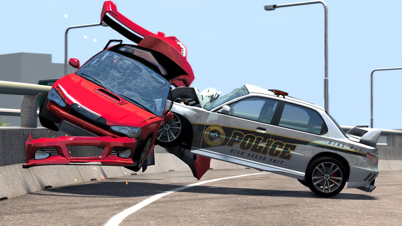 Realistic High Speed Crashes #18 - BeamNG Drive