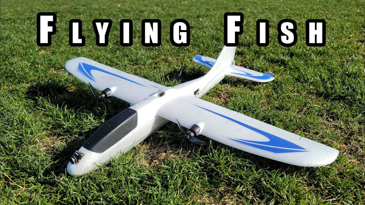 My New Favorite FPV Plane // Eachine Flying Fish 🐟
