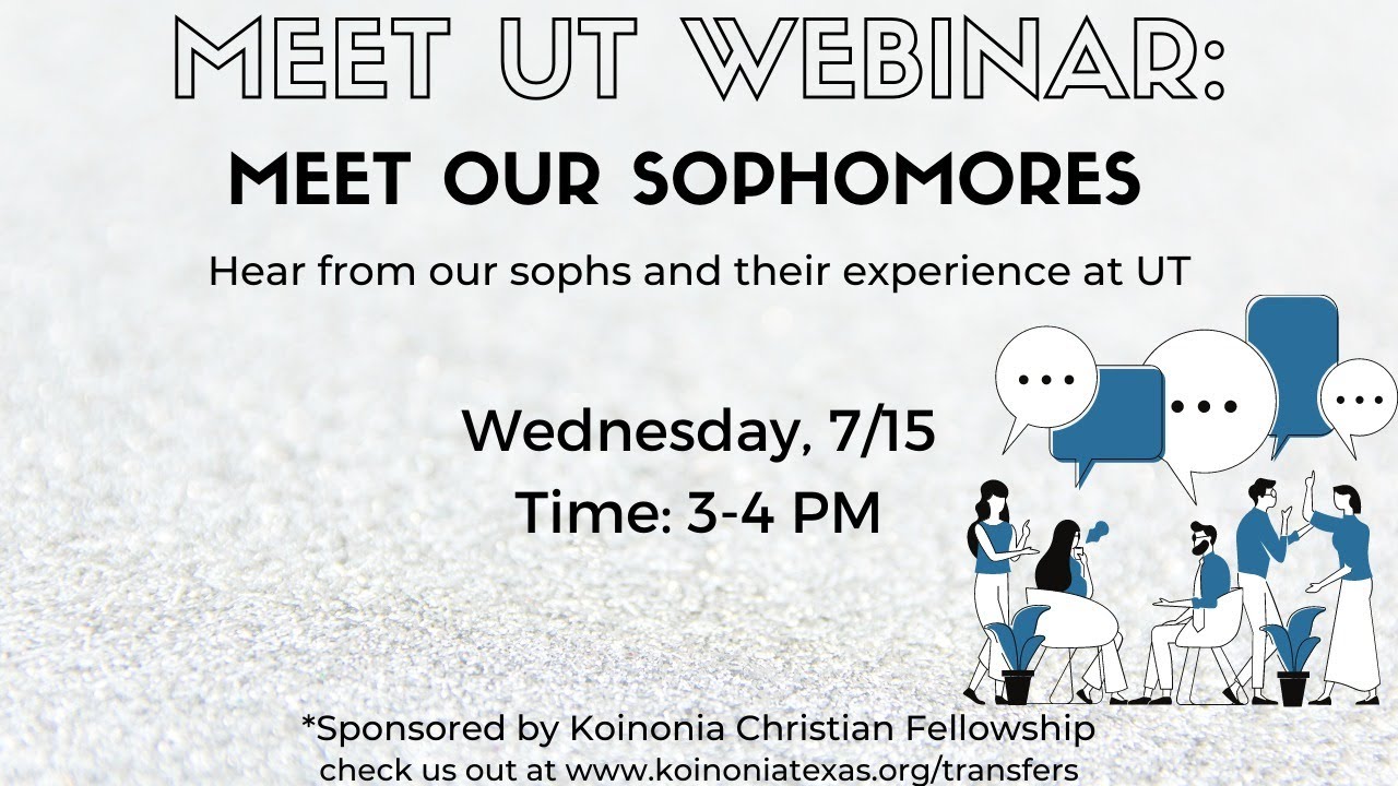 Meet UT: Sophomore Panel