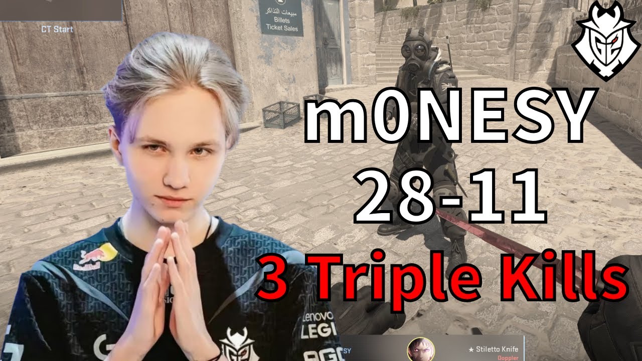 CS2 G2 m0nesy Faceit POV mirage (28-11) | 2025/01/06 #cs2 #demo