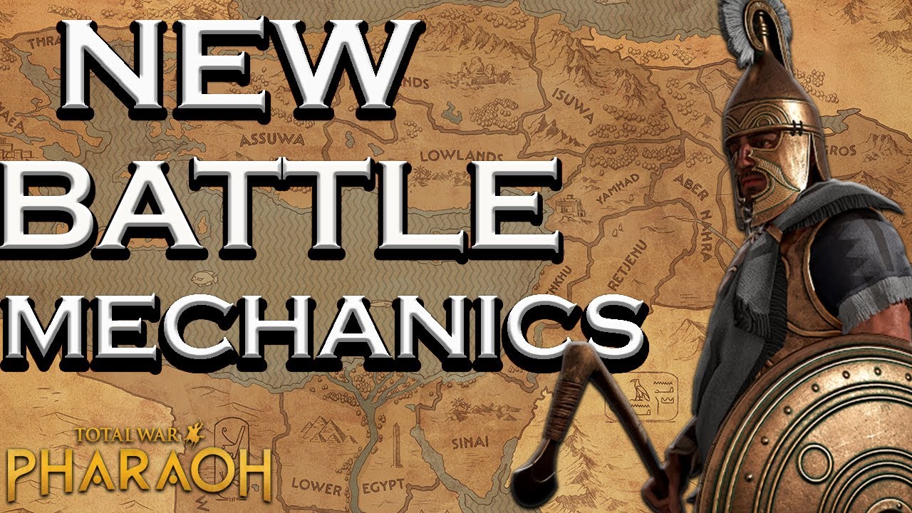 TOTAL WAR: PHARAOH GETS  HUGE NEW BATTLE MECHANICS!