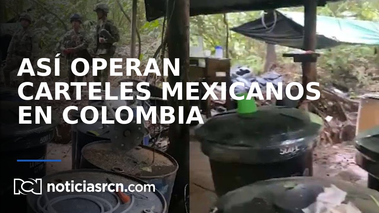 Así operan carteles mexicanos en Colombia: Jalisco Nueva Generación y Cartel de Sinaloa