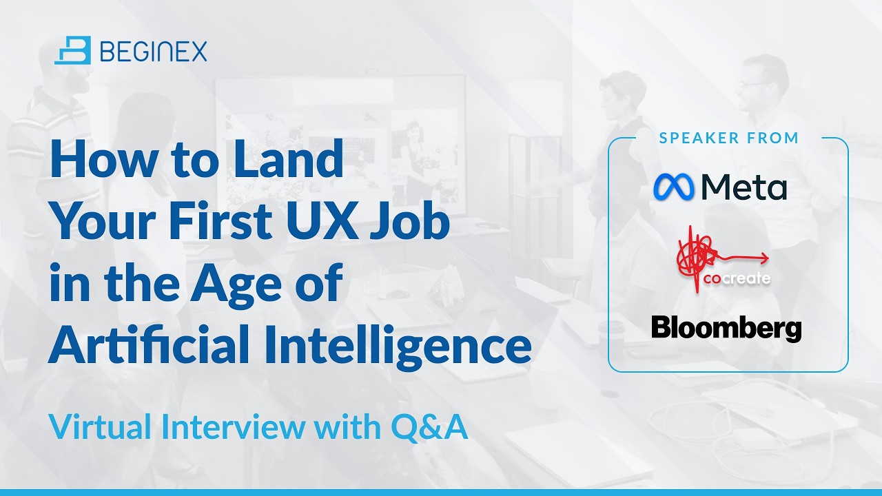 How to Land Your 1st UX Job in the Age of Artificial Intelligence w/ Former Sr UX from Meta, Bloom