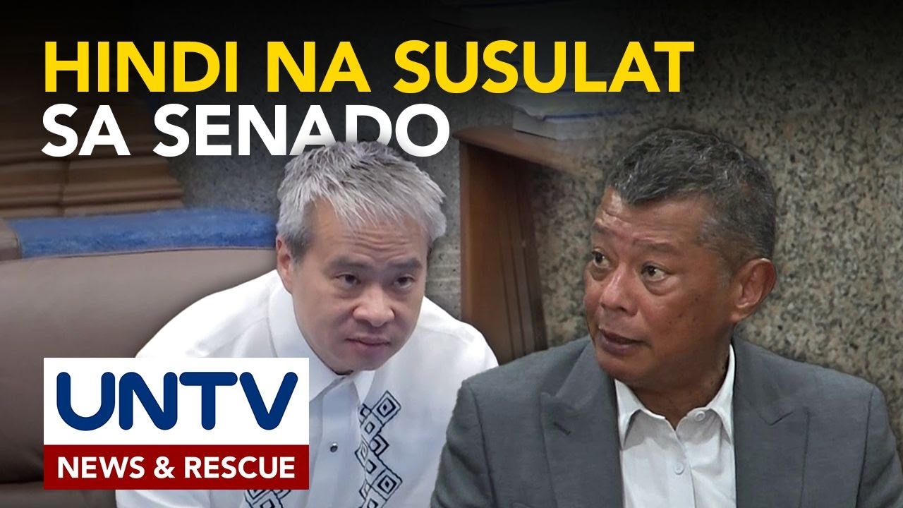 Ombudsman, 'di na susulat sa Senado kaugnay ng dismissal order vs. Sen. Villanueva