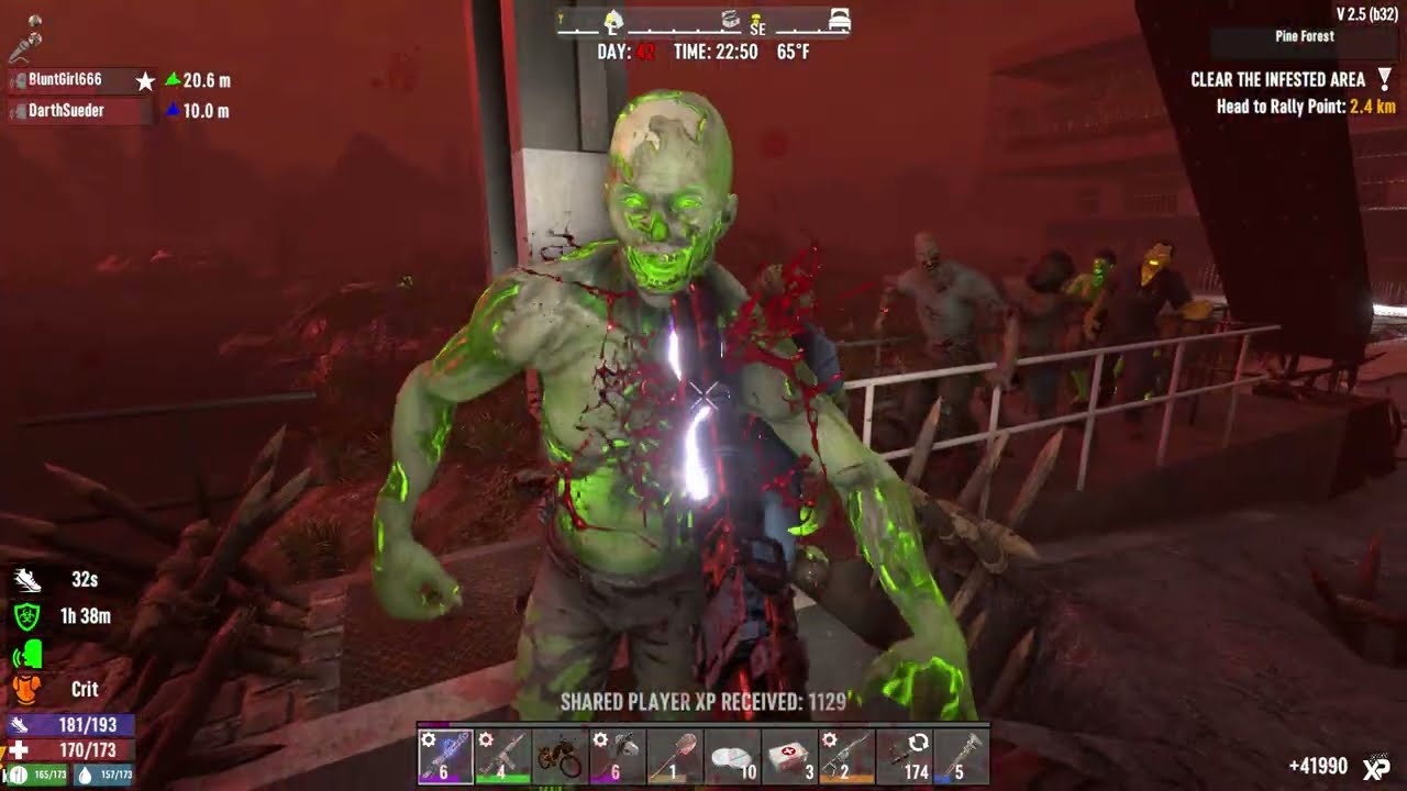 7 Days To Die Horde Night #066