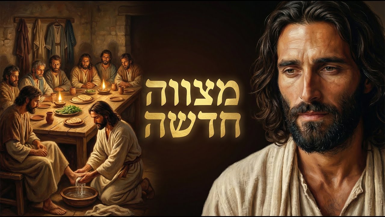 יוחנן יג - אֲנִי נוֹתֵן לָכֶם: אֶהֶבֿוּ זֶה אֶת זֶה כְּמוֹ שֶׁאָהַבְתִּי אֶתְכֶם