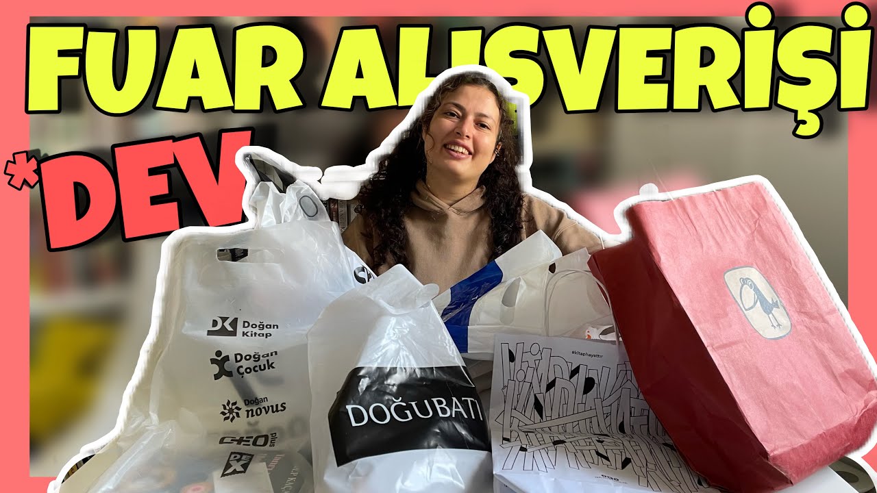 KİTAP FUARI ALIŞVERİŞİM // HANGİ YAYINEVLERİNDEN ALDIM? BEĞENMEDİĞİM YAYINEVİ