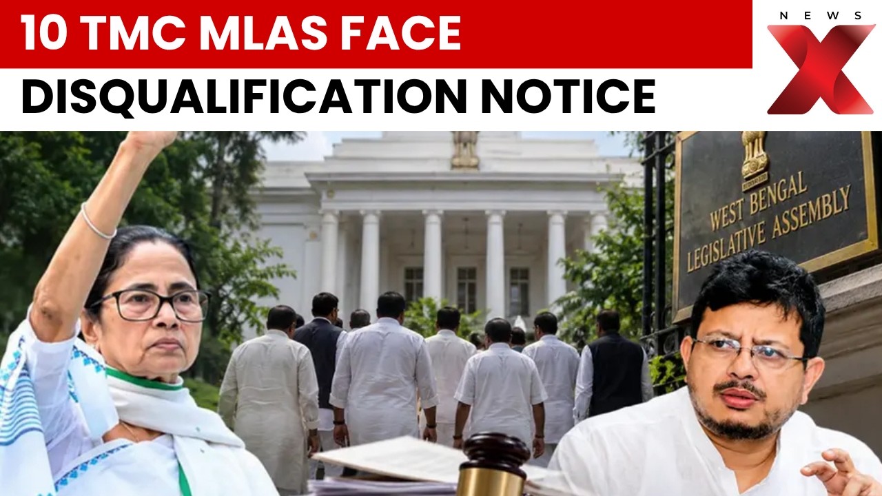 West Bengal: 10 TMC Rebel MLAs Get Anti-Defection Notices | Big Political Showdown | NewsX