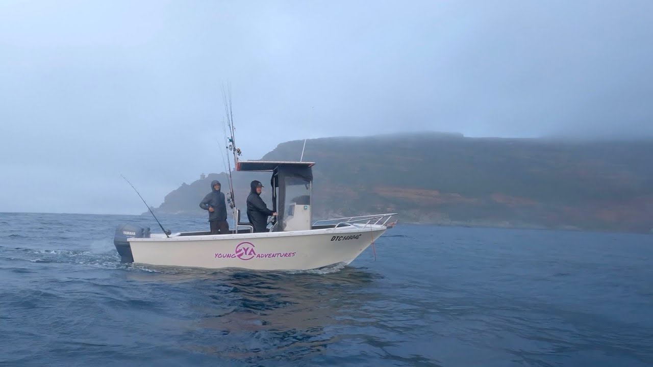 Bream, Squid Catch and cook on the boat [rainy day]