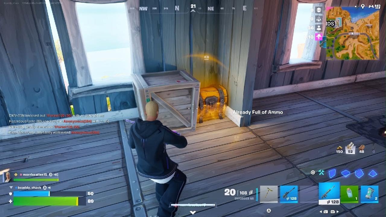 The three chest challenge