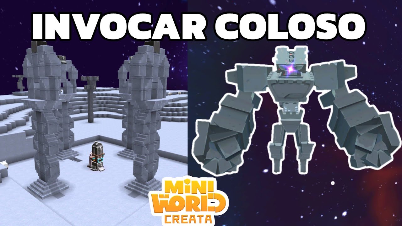 Como invocar el Boss Coloso Guía mini world