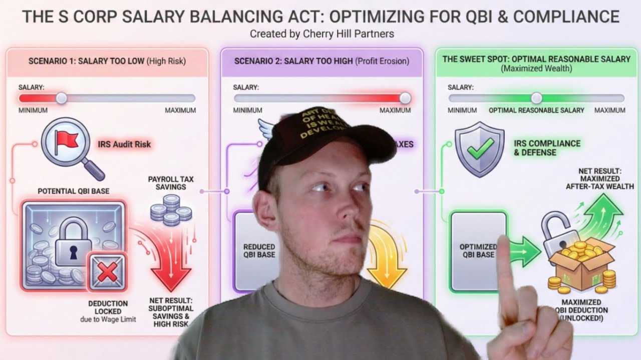 Tax Planning: 5 Tips Before Year End (Reasonable Salary & QBI Optimization)