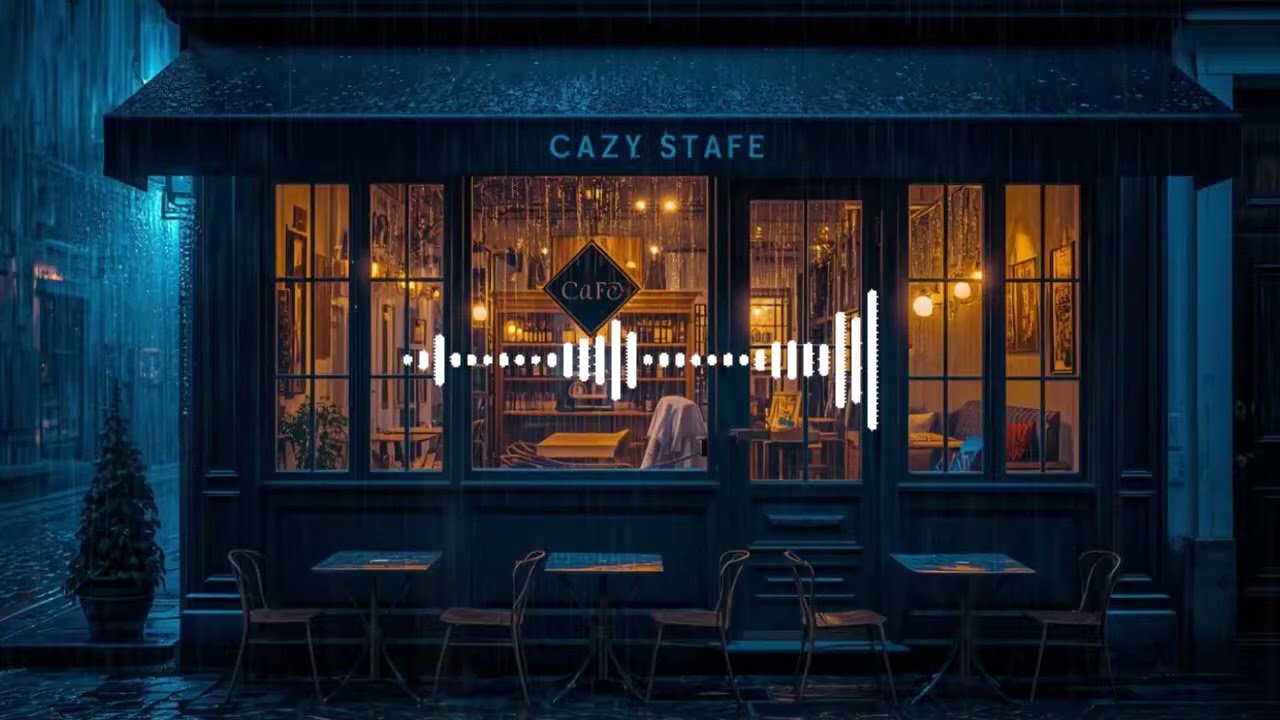 Late Night Cozy Jazz 🎷✨ | Soft Blues Café Music for Deep Relaxation