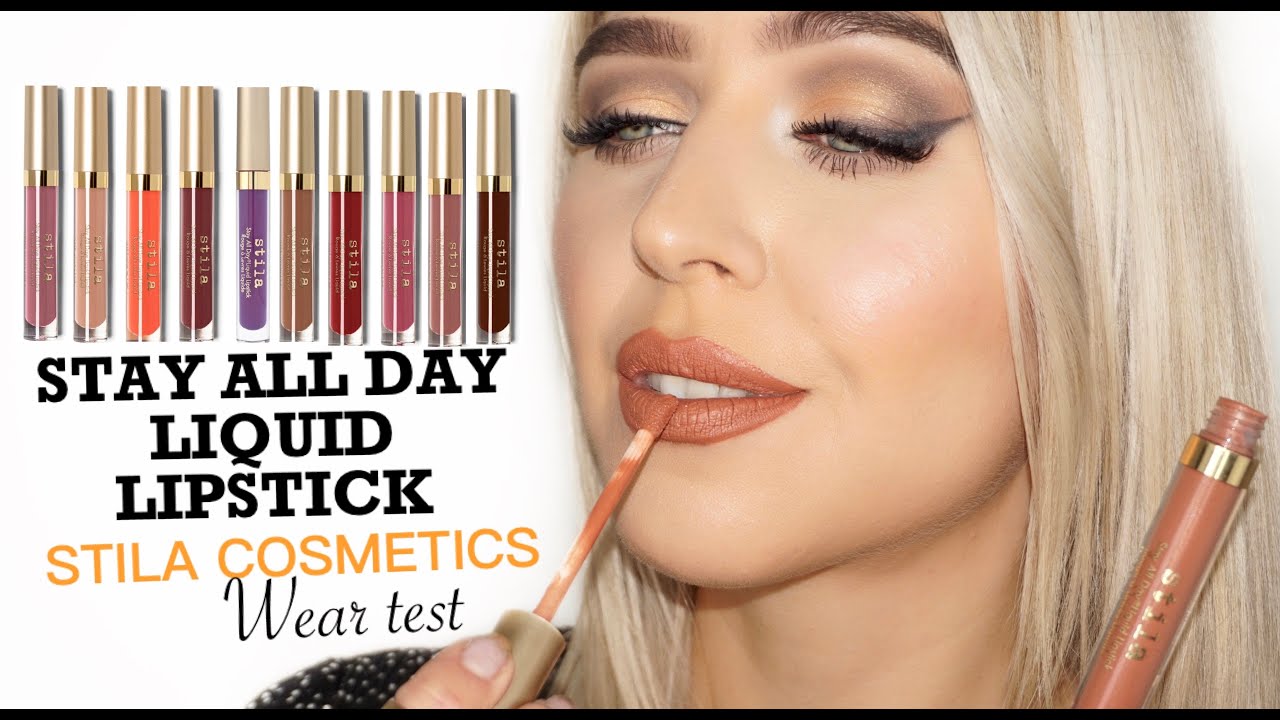 STAY ALL DAY LIQUID LIPSTICK - Still Cosmetics | Wear test / Review
