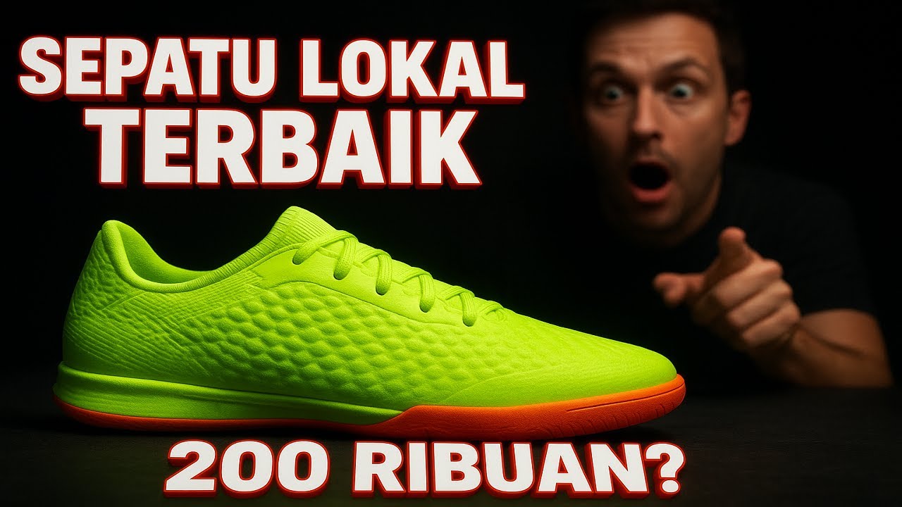 5 Sepatu Futsal Lokal TERBAIK 🔥 Mulai 200 Ribuan!