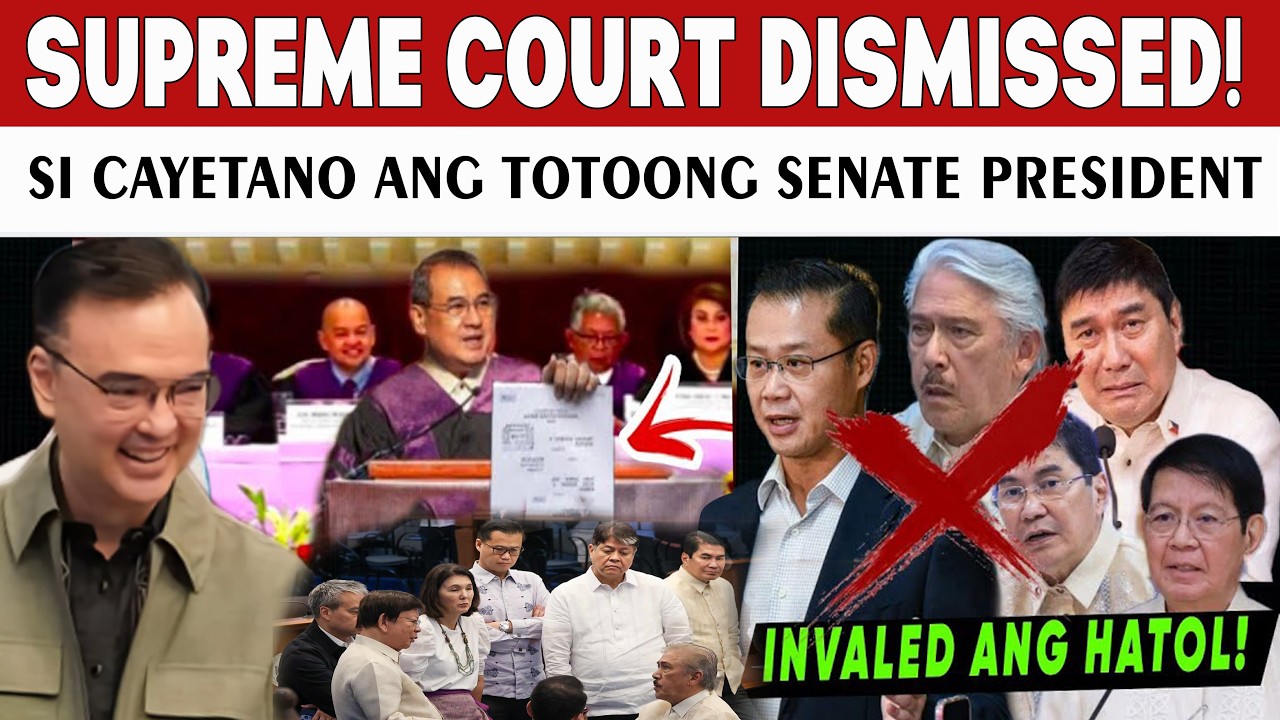 🔴LIVE NOW:Supreme Court Confirmed SP Cayetano Gatchalian Bloc Not 13 Tulfo Marcoleta Question Lacson