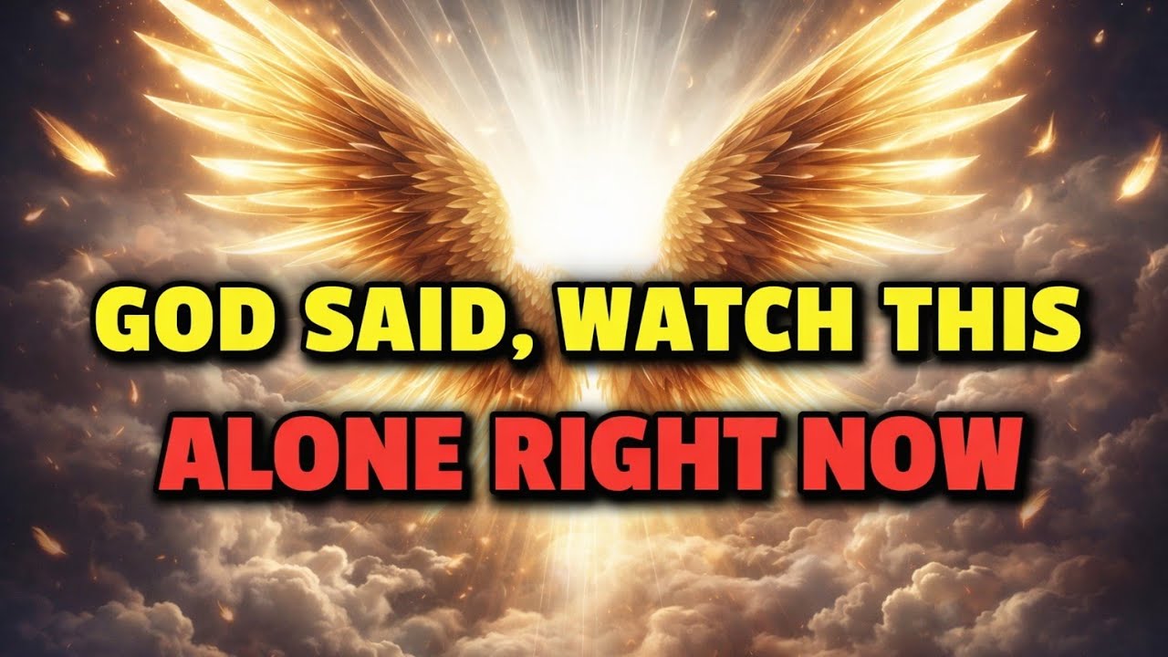 Chosen one , god says, watch this now #godmessage 