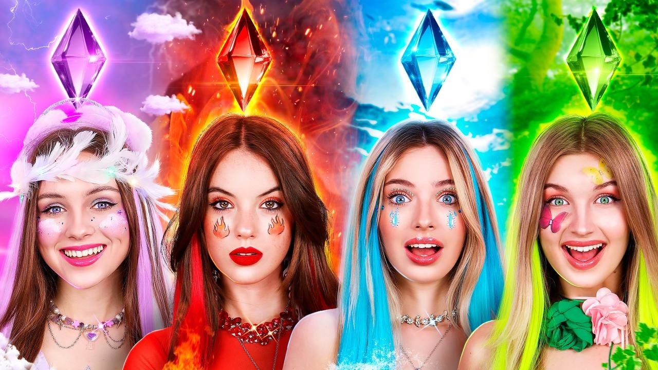 Ch&uacute;ng M&igrave;nh Nhận Nu&ocirc;i Bốn Nguy&ecirc;n Tố! C&ocirc; N&agrave;ng Lửa, C&ocirc; N&agrave;ng Nước, C&ocirc; N&agrave;ng Kh&iacute; V&agrave; C&ocirc; N&agrave;ng Đất!