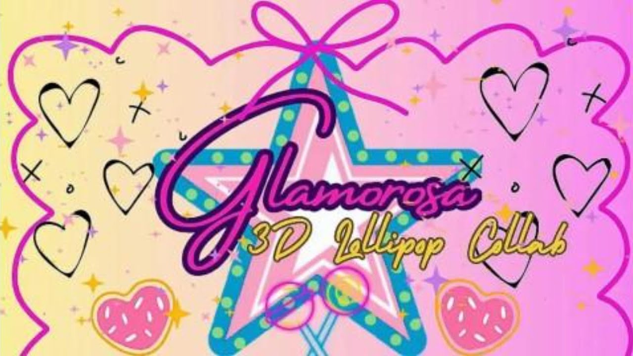 3D Lollipop Collab @GlamorosaNails 🥰🥰🍭🍭#subscribe #3dnailart #collab