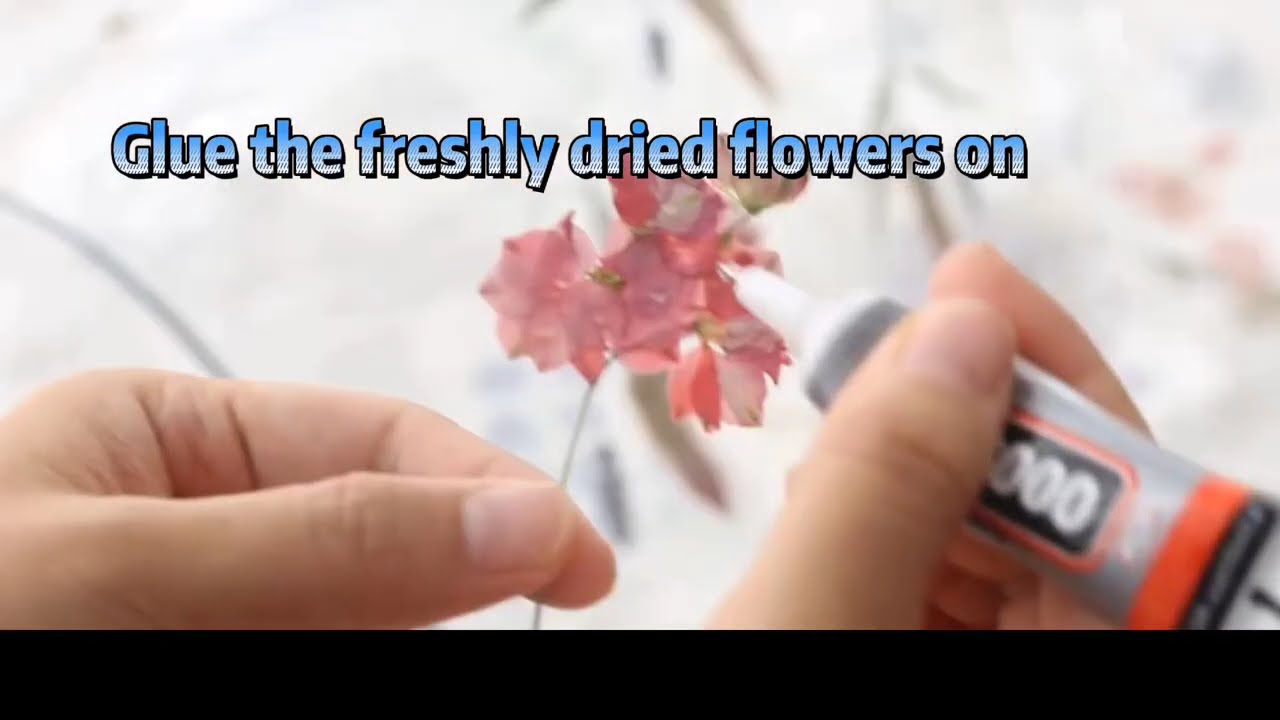 DIY Dried flower chair