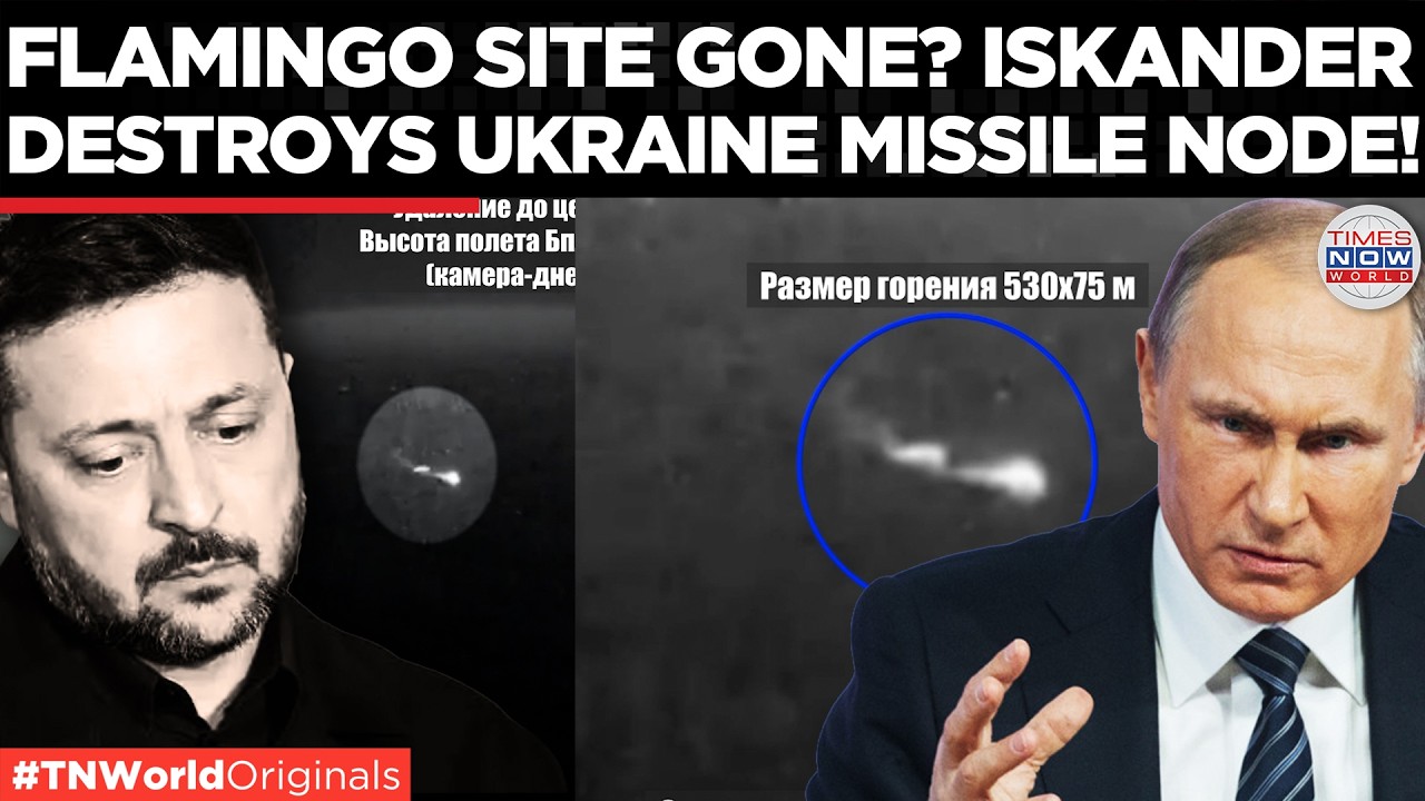RUSSIA STRIKES: Iskander Missiles & Geran-4 Drones OBLITERATE Ukraine Flamingo Launch Site