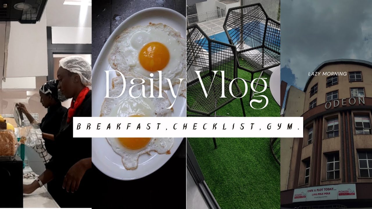 HALF DAY OFF....CHEF DUTIES/RANDOM ERRANDS/EROLLED IN A GYM/VISITED HOME.