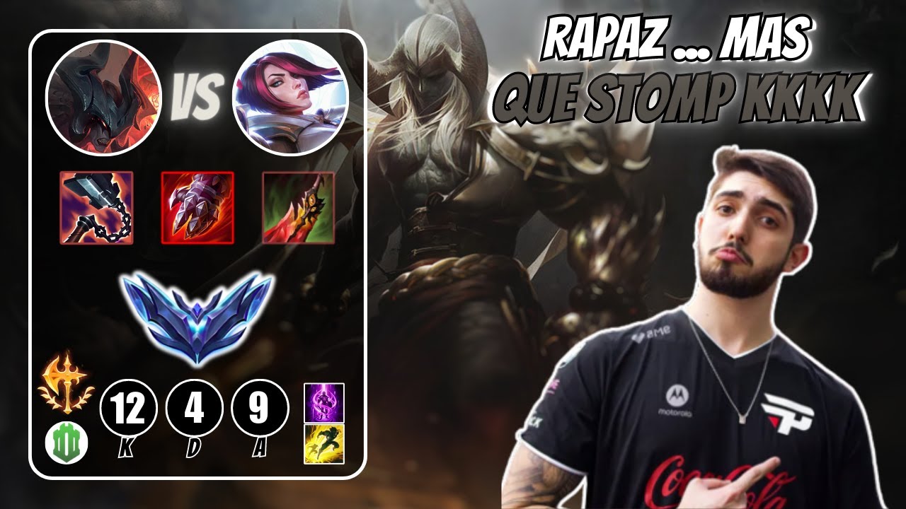 JUKES de AATROX virando um jogo perdido ! LoL BR VODs.