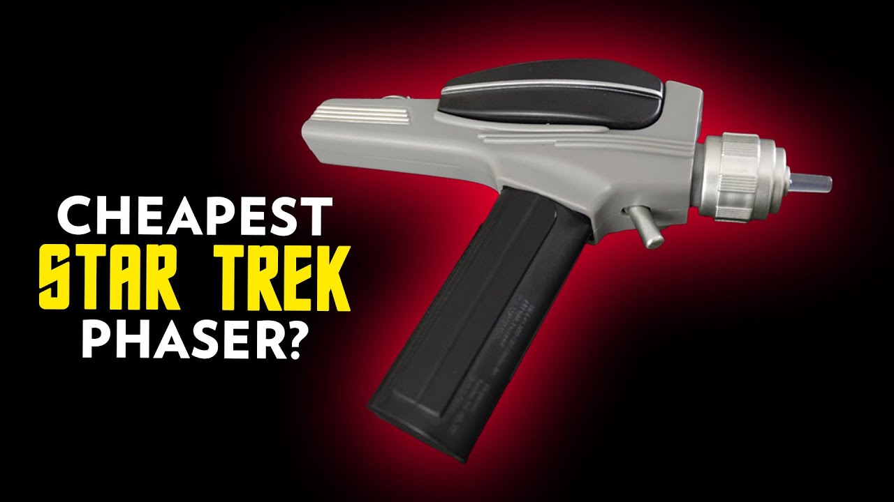 CHEAPEST Stark Trek Phaser Replica on Amazon! Is it Good? (Playmates Classic Phaser)