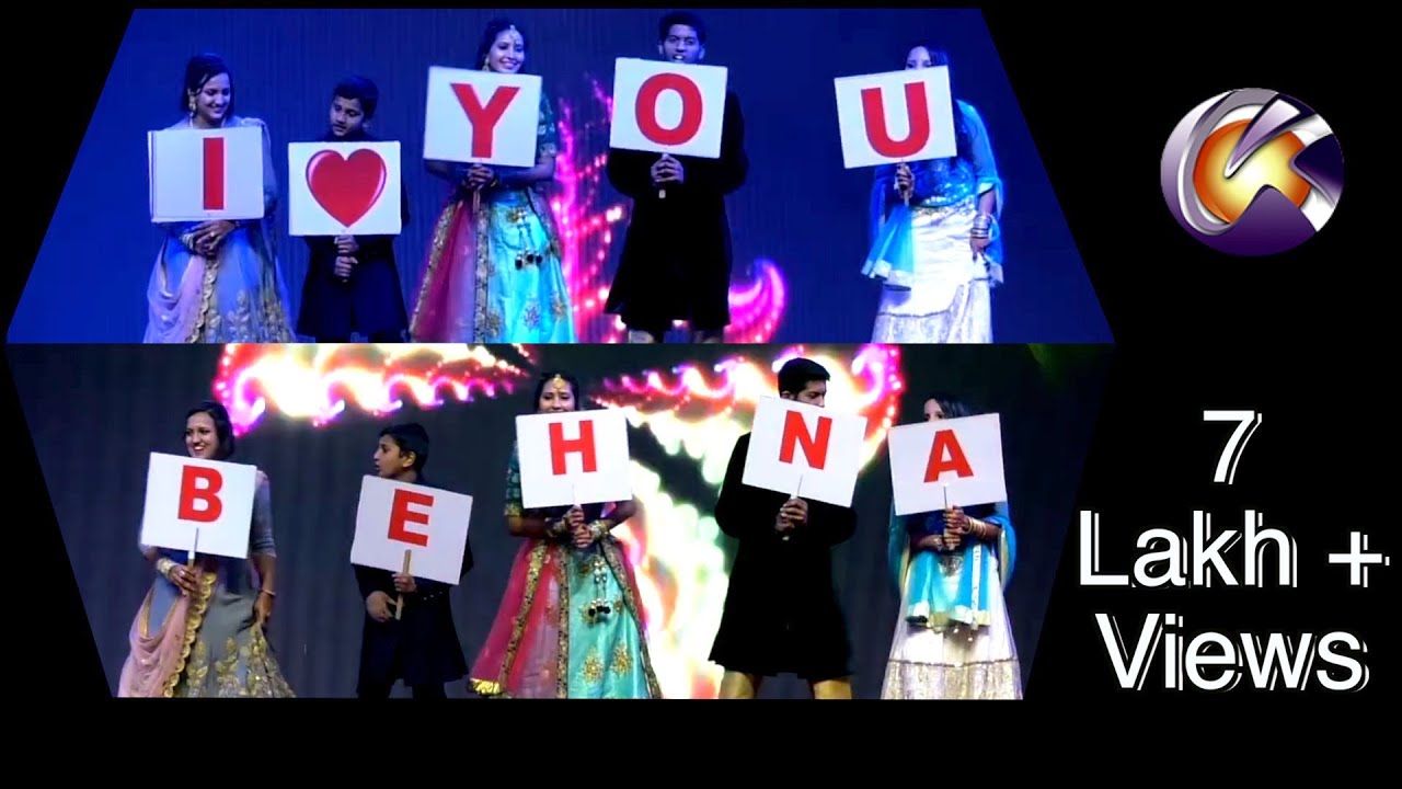 Ek hazaaron mein meri behna hai...title song best Dance