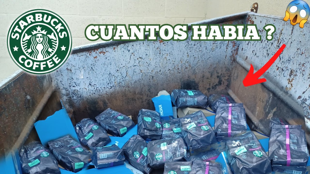 nunca pense encontrarme con TANTO CAFE en un solo bote de BASURA #dumpsterdiving #dumptruck