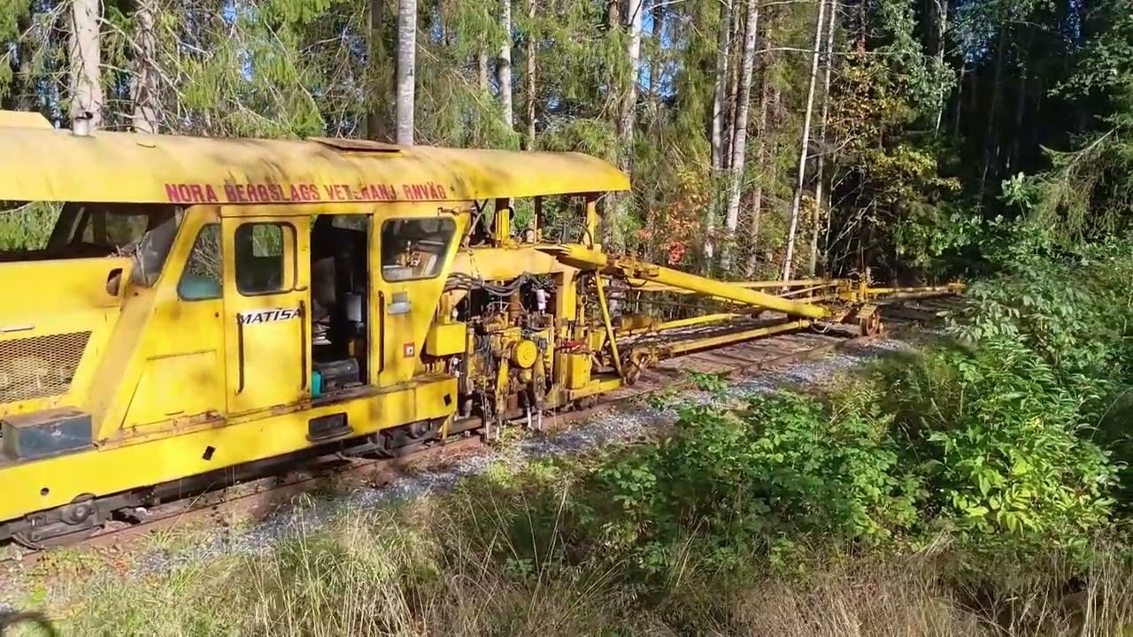 Spårriktning med Matisa BNRI 85