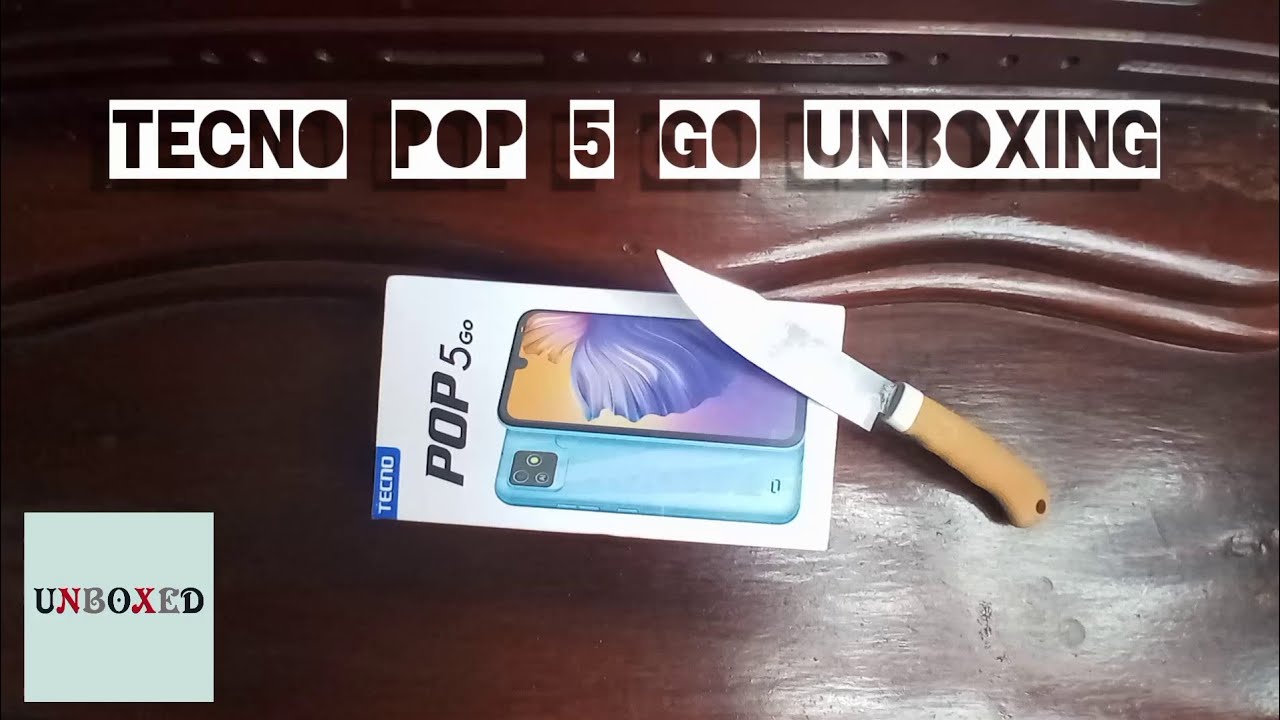 Tecno pop 5 Go unboxing and specification review
