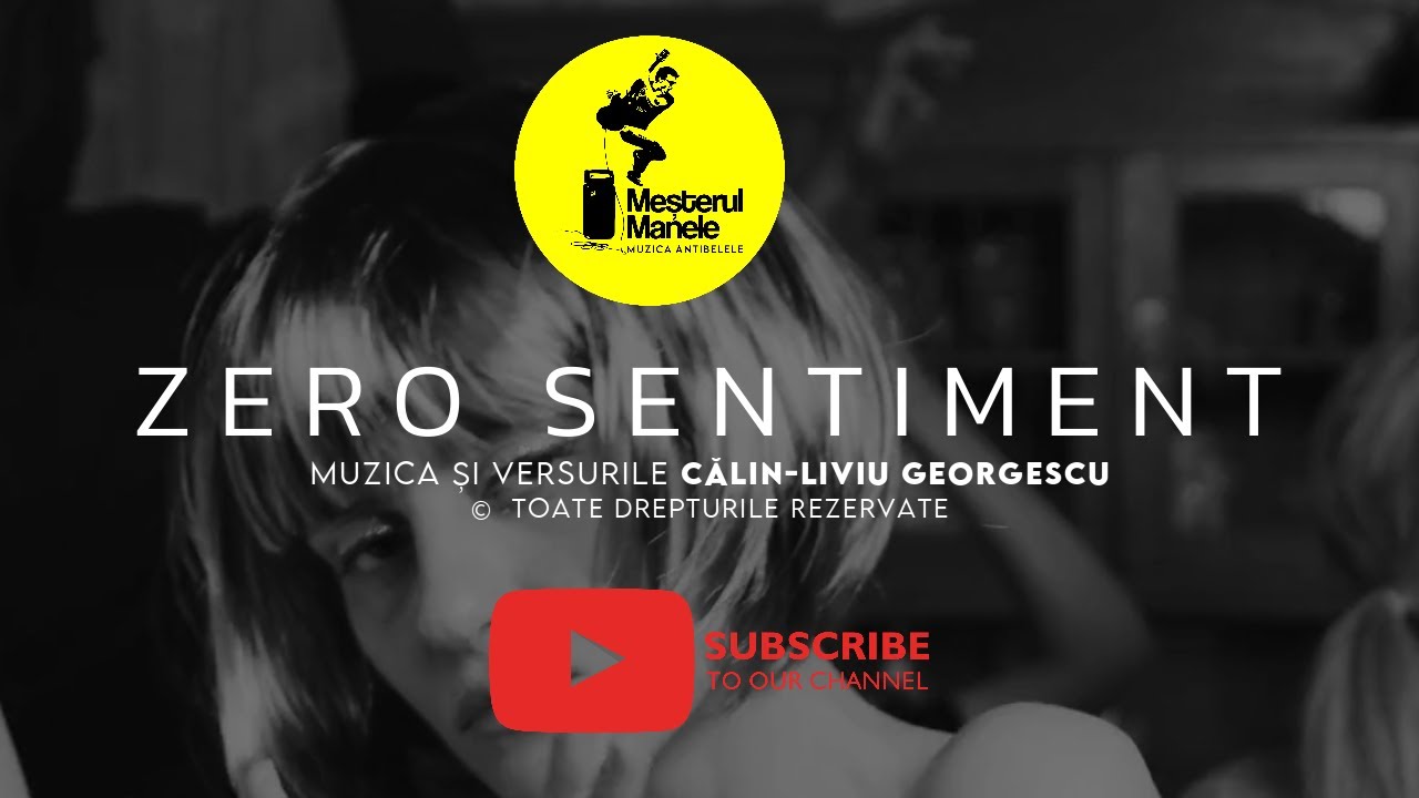 Meșterul Manele  - &rdquo;Zero sentiment&rdquo;