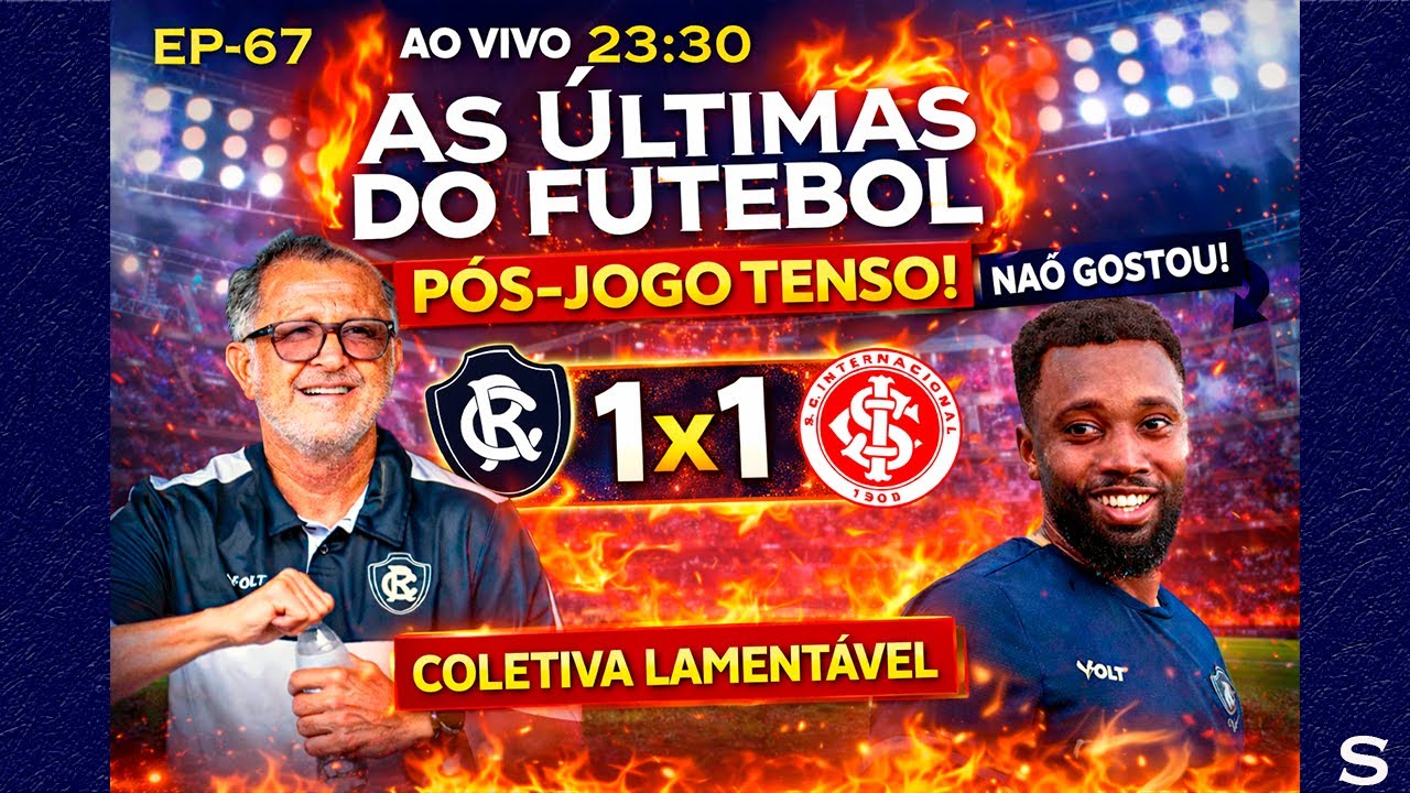 PÓS-JOGO: REMO 1 X 1 INTERNACIONAL | CRISE A VISTA NO BAENÃO