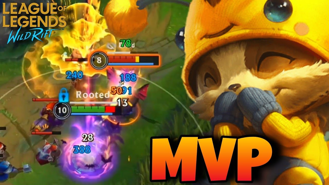 TEEMO MID BUT OP - Wild Rift