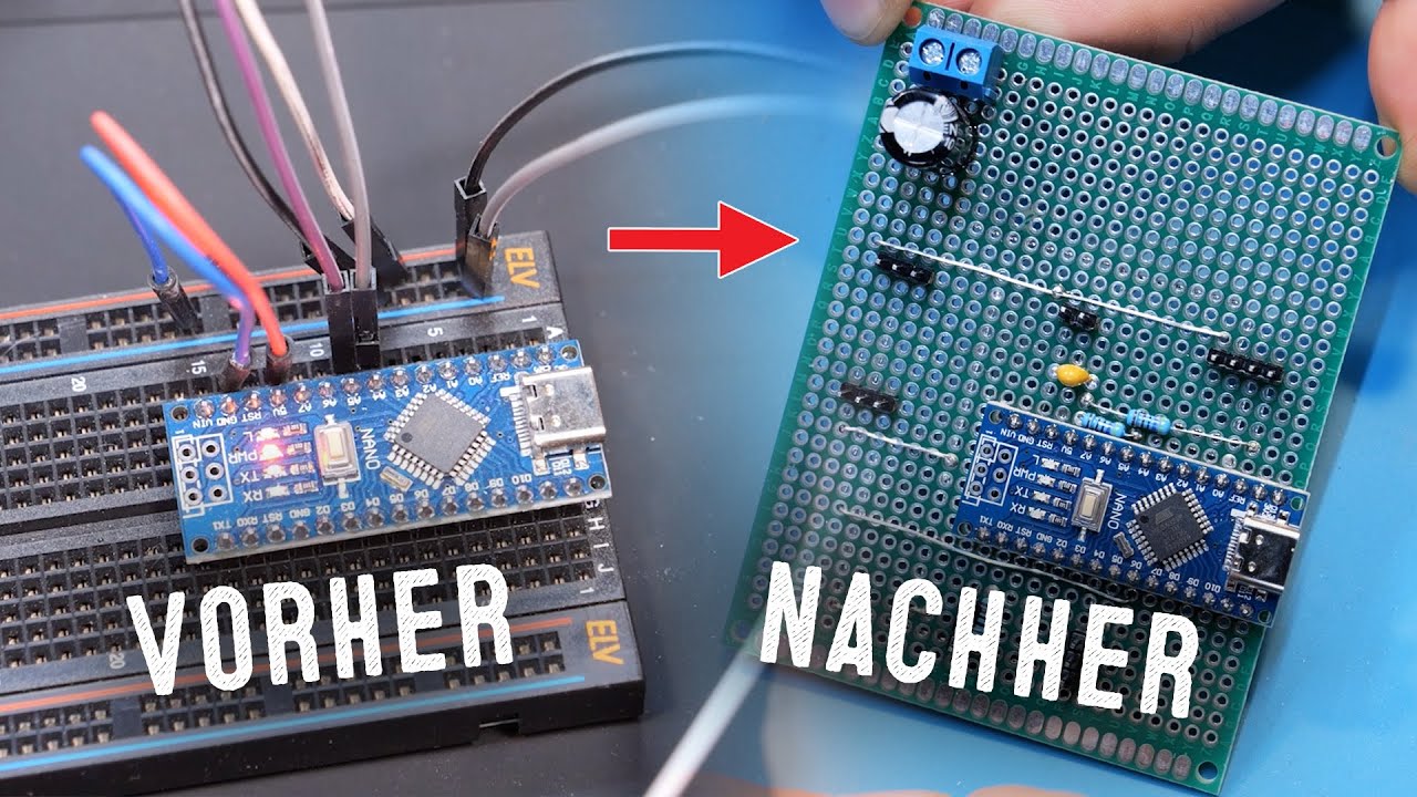 Vom Breadboard zur Lochrasterplatine | Taupunkt-Lüfter Teil 2