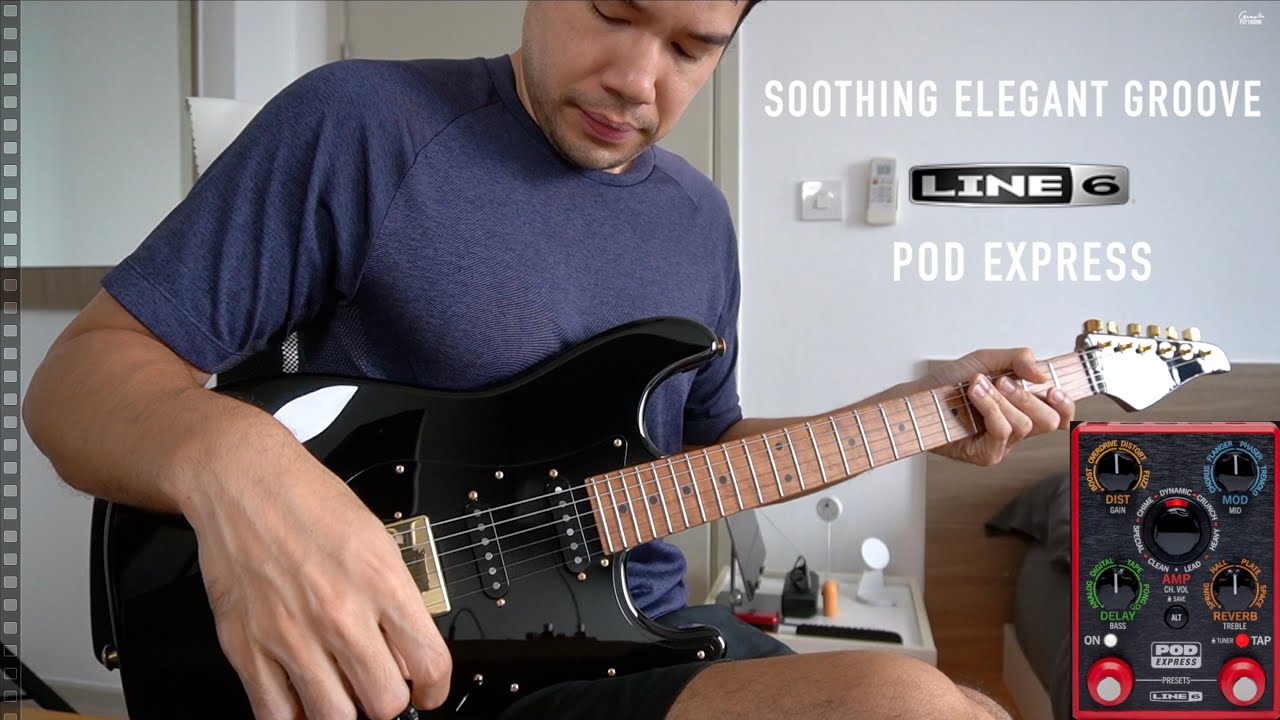 Sooting Elegant Groove (Line6 Litigator : POD Express) - Game Guitarist 