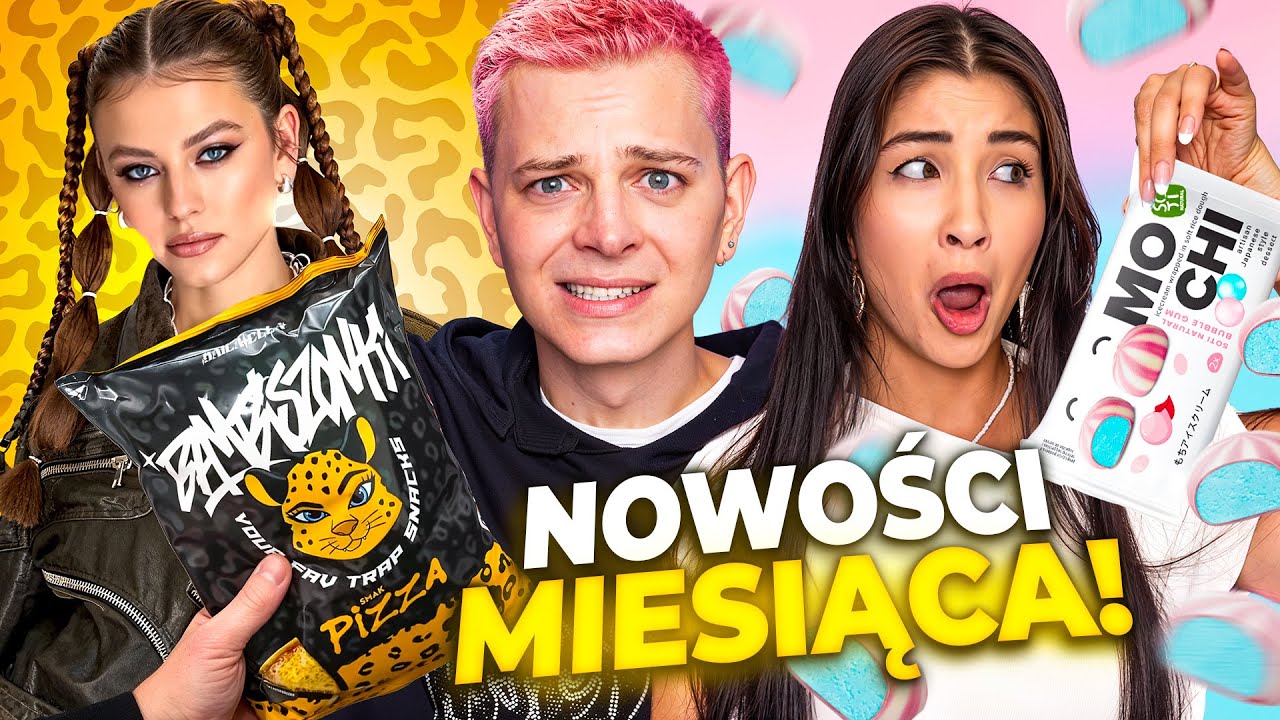 PODRÓBY CHEETOSÓW OD BAMBI?!😱 TESTUJĘ NOWOŚCI SŁODYCZOWE Z MAJA 🔥 | Dominik Rupiński