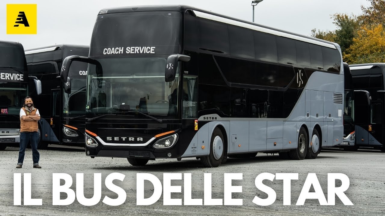 Tutti i SEGRETI del NIGHTLINER, il TOUR BUS delle ROCKSTAR (ft. LACUNA COIL)