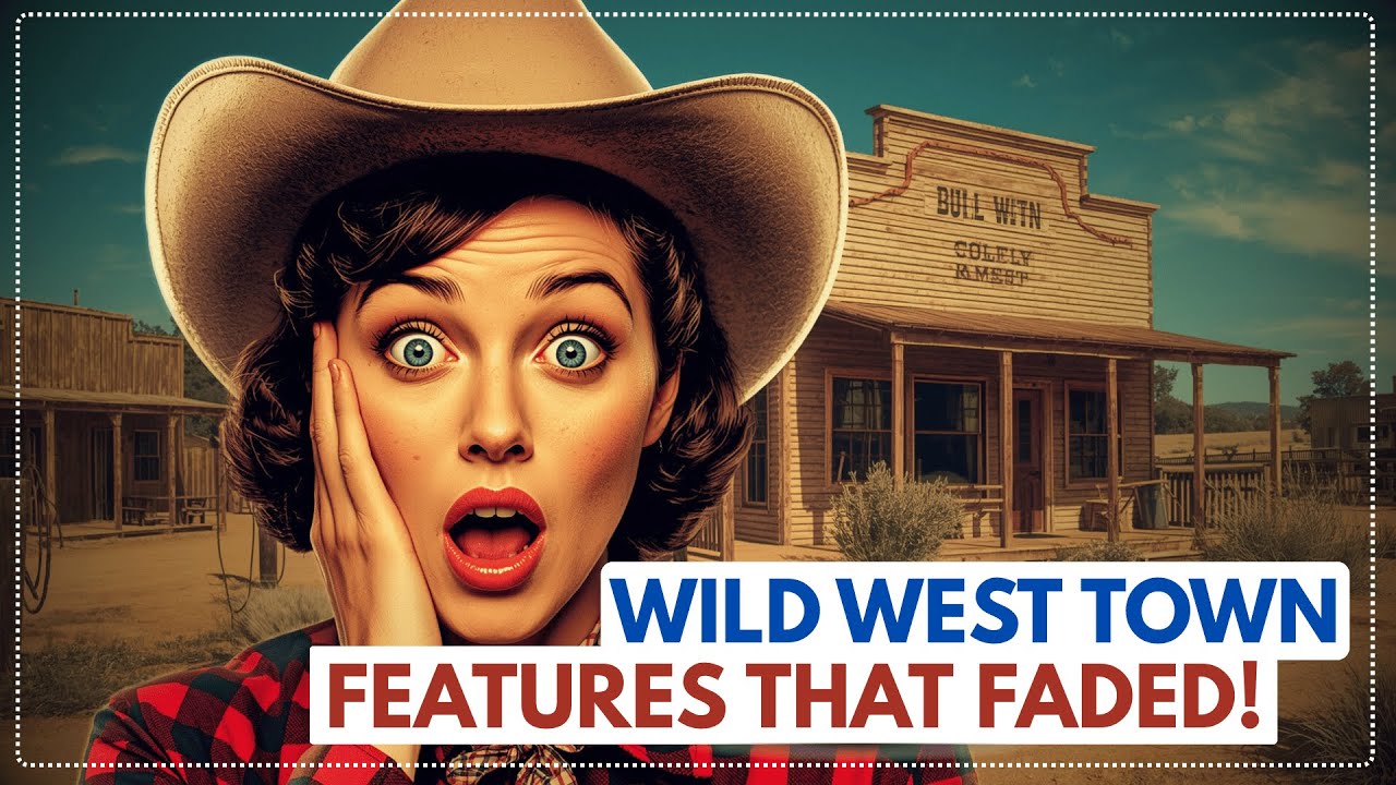 10 Wild West Town Features… That Have FADED Into History!