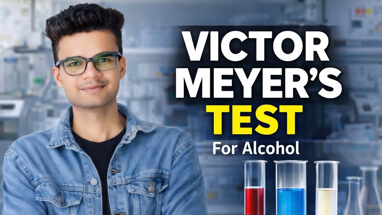 Victor Meyer's Test for Alcohol | CBSE/HBSE/NEET #chemclue