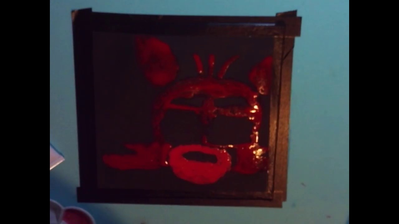 Foxy with Gouache and Ink