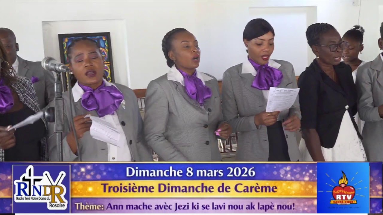 Messe 9h du dimanche 8 mars du 3eme semaine du temps carême.