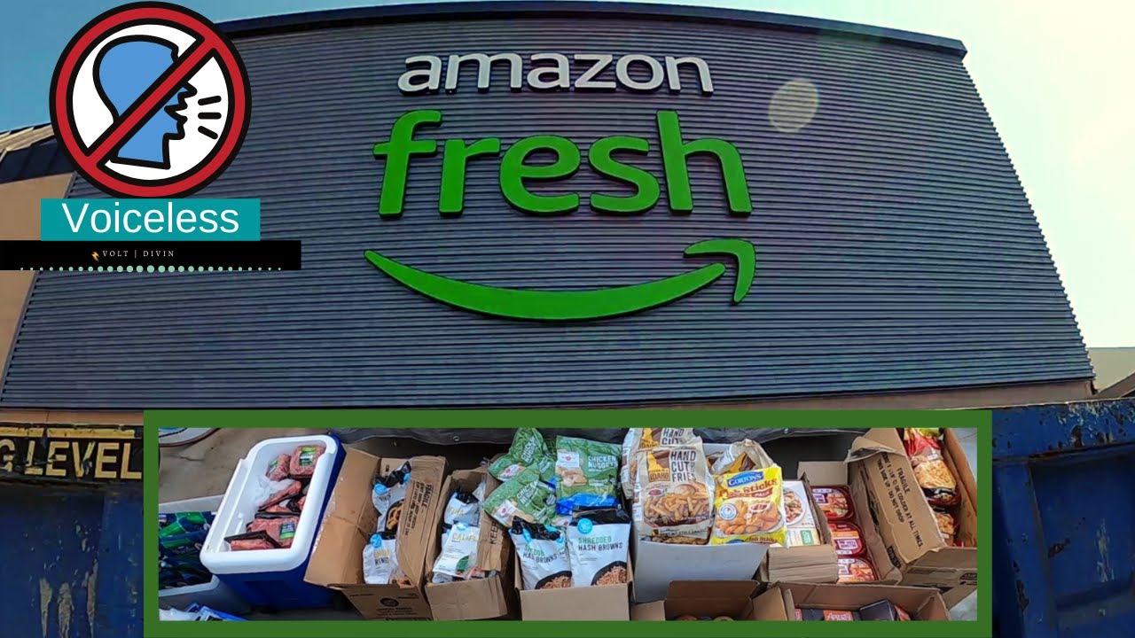 ASMR Voiceless Dumpster Diving Amazon Fresh S1E31V78