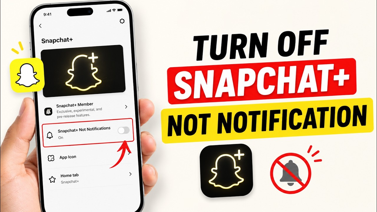 Как отключить уведомления Snapchat Plus в Snapchat