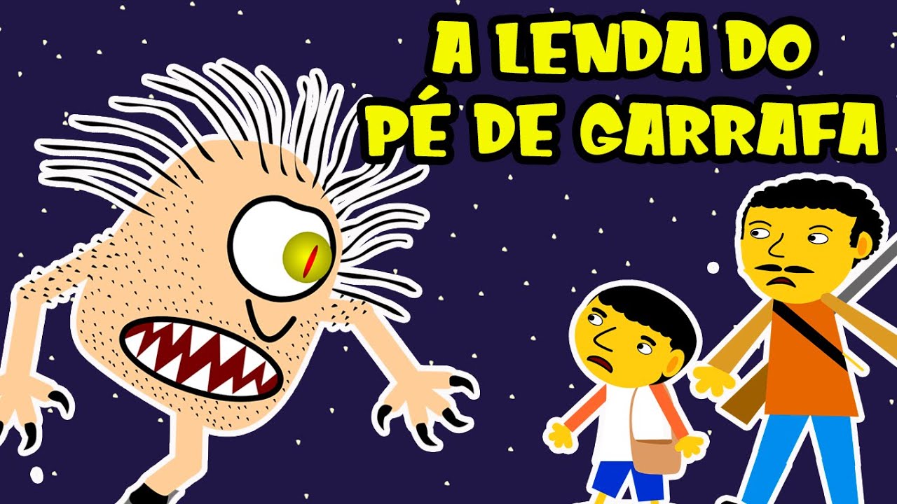 A Lenda do Pé de Garrafa #folclorebrasileiro #desenhoeducativo