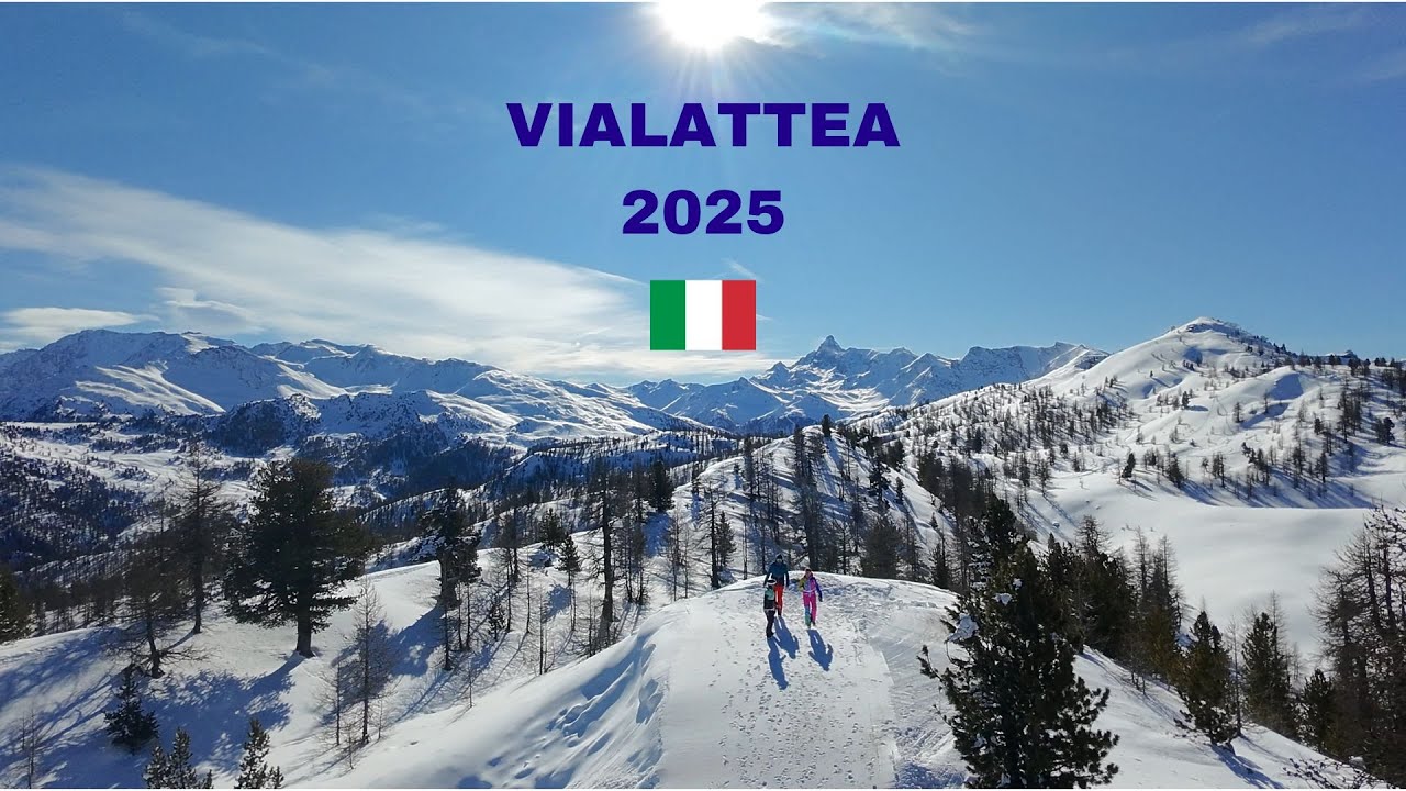 ViaLattea Freeride skiing 2025 (Sestriere) 🇮🇹