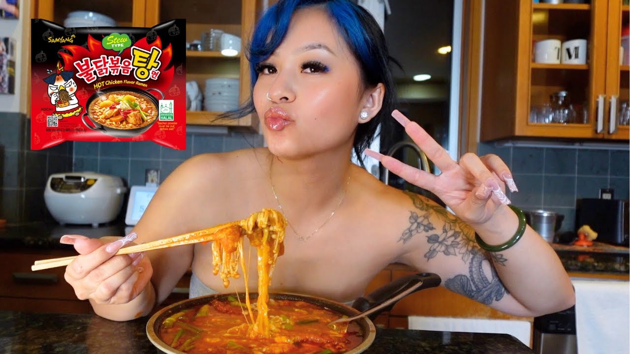first noodle mukbang of 2024 :)