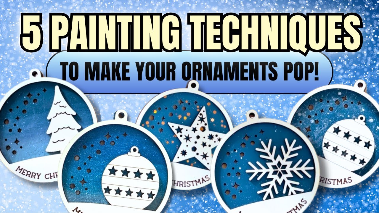 These 5 Painting Techniques Will Transform Your Ornaments